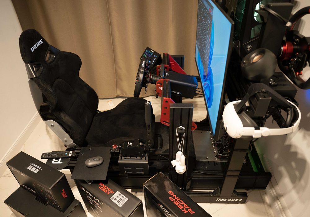 Simulator Trakracer TR160 V5,Simagic Alpha Evo Pro 18NM,Simagic FX PRO,Simagic P2000-R (200Kg,hidraulic)