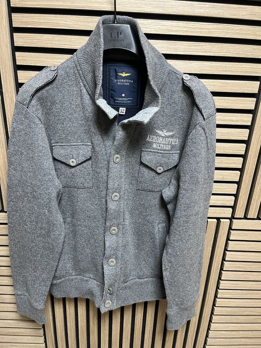 Aeronautica Militare : Wool Jacket - Вълнено яке/жилетка 52/Л Оригинал