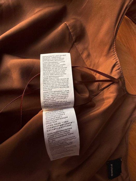 Рокля Pinko от еко-кожа