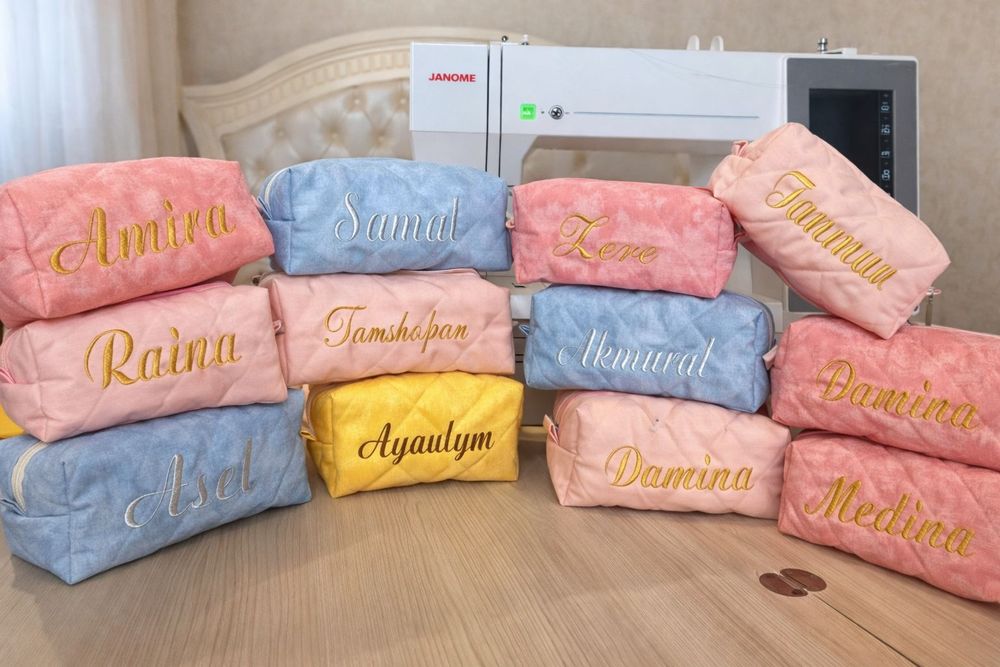 Косметички ручной работы.