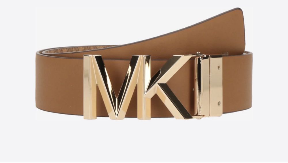 Колан с две лица Michael Kors телешка кожа