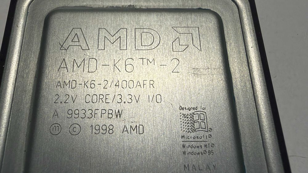 CPU AMD K6-2 400MHz socket 7