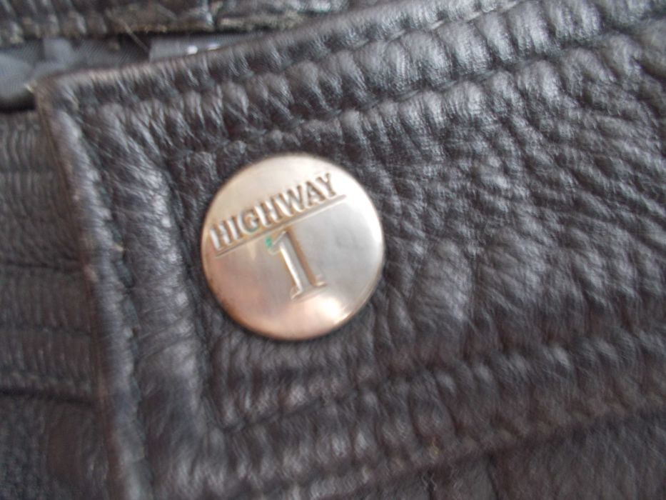 pantaloni de dama, calitate,piele naturala highway-1,ideal moto,choppe