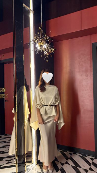 Вечернее женское платье выпускное