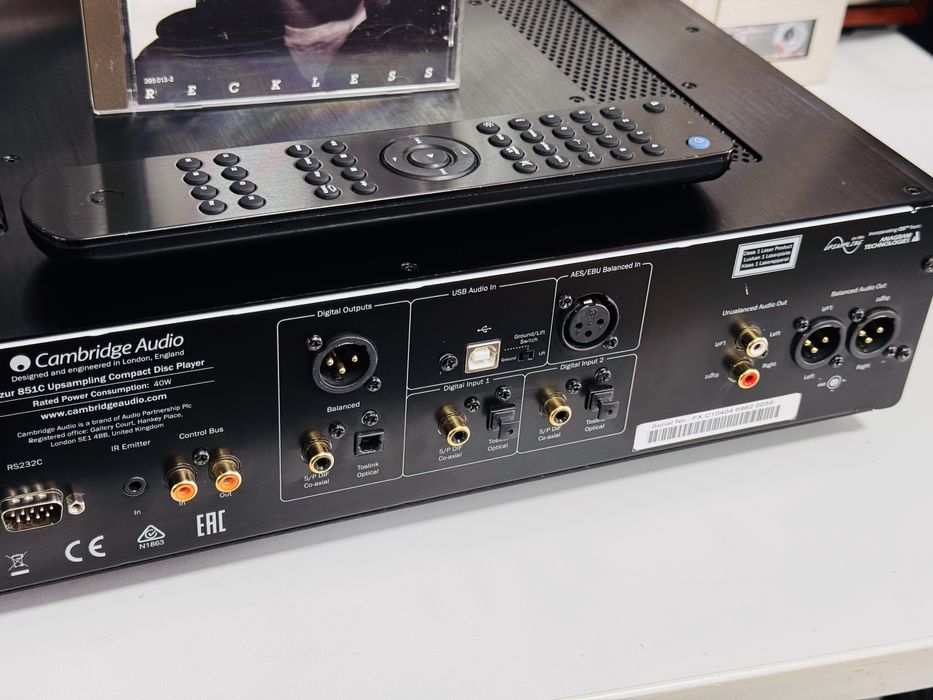 CD-player/DAC/Digital Pre-Amp Cambridge Audio AZUR 851C,balanced, NOU