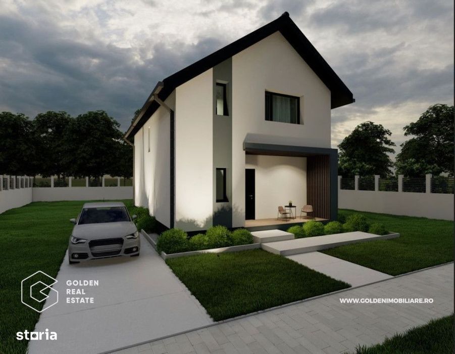Casa/Vila HERA P+E, 4 camere, 2 bai, teren 400-700 mp, 6 Vanatori