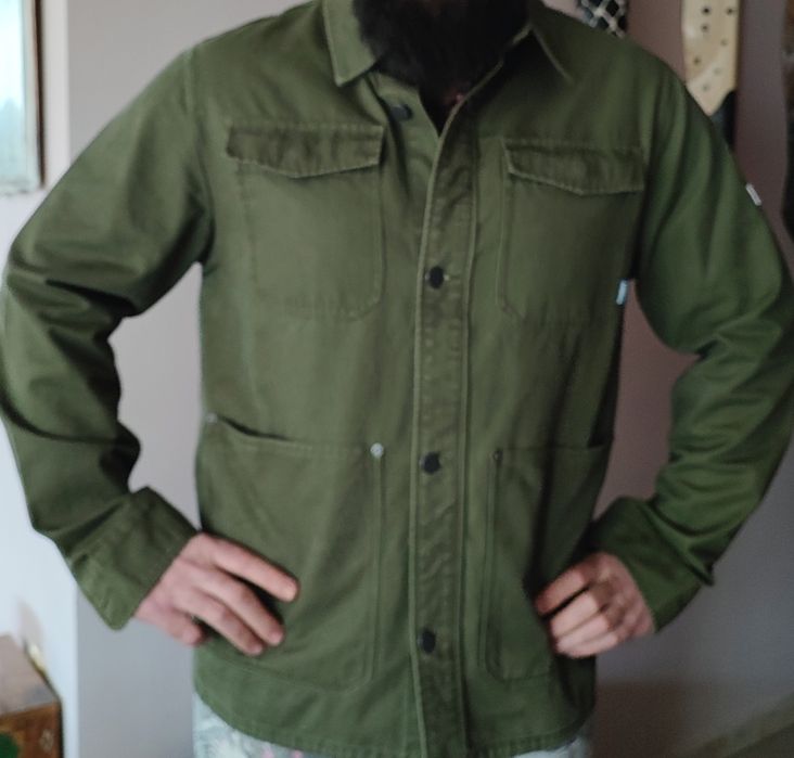 Военно Tommy Jeans TJM CARGO JACKET мъжко яке military Style зелено Хл