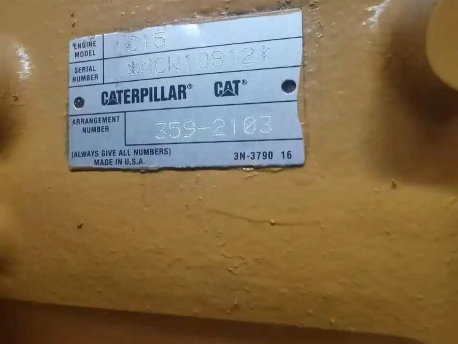 Motor Caterpillar CAT C15 Diesel 6 Cilindri 475-595 CP Excavator Utilaje Grele Industrial