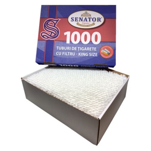 Tuburi Senator Popular 1000 buc. la cutie Red si White pentru tigari