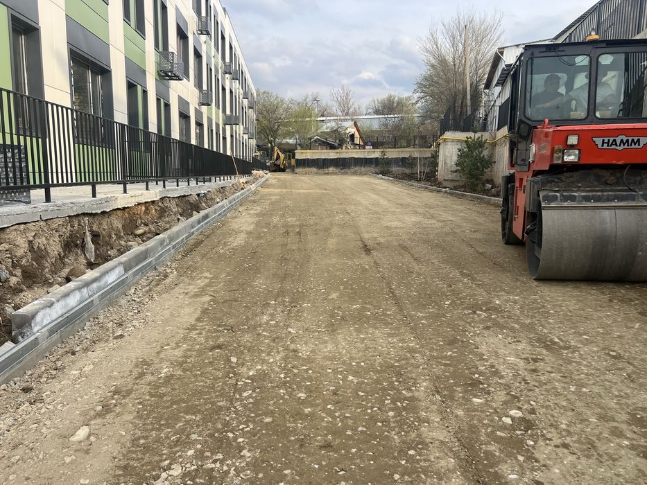 Асфальтирование благоустройства асфальта