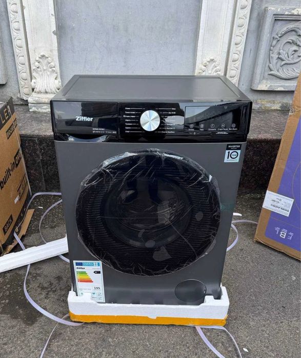 Стиральная машина ZIFFLER мотор Inverter со склада Доставка бесплатно