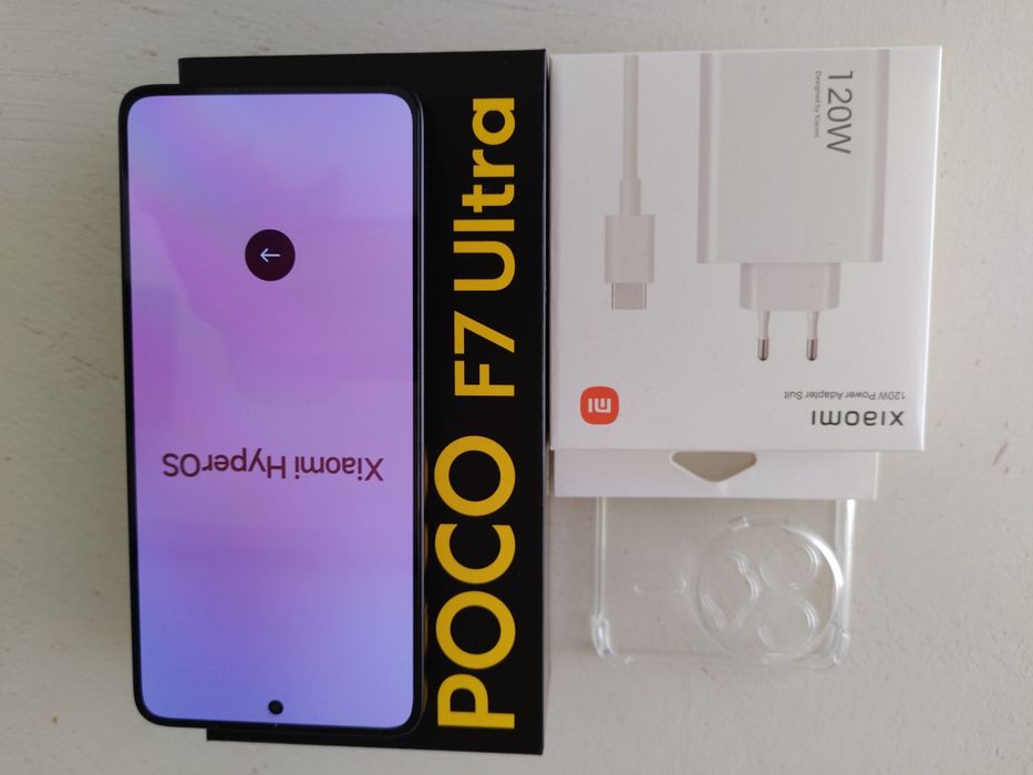 Poco F7 Ultra + încărcător original 120W + garanție final 2027