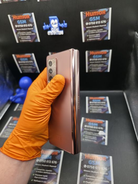 Samsung Galaxy Z Fold 2 5G / Mystic Bronze / 256GB / Garanție / Rate