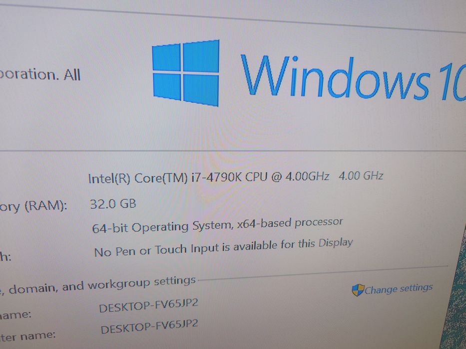 PC I7 SSD 1070 TI