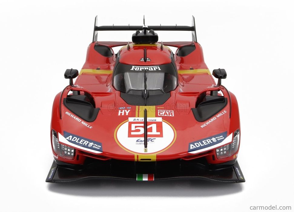 499P 3.0L Turbo V6 Team Ferrari AF Corse N 51 Winner 24h Le Mans 2023