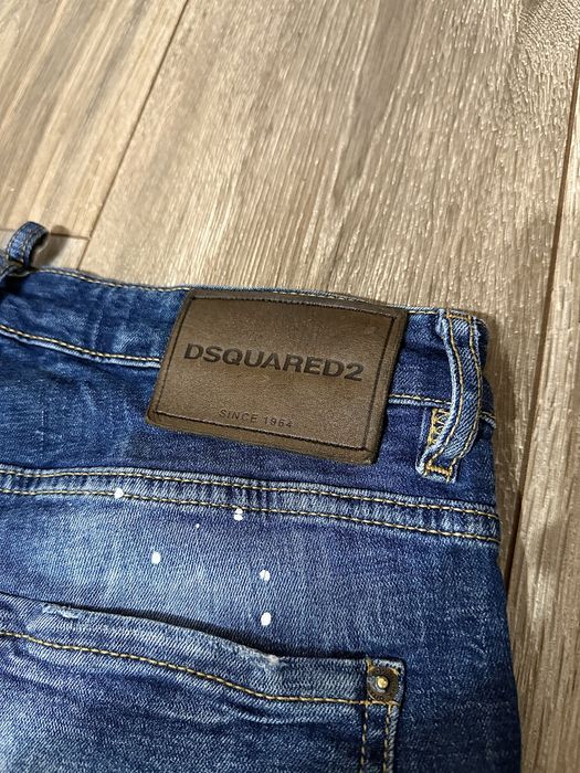 Dsquared2 Мъжки дънки "Acid Wash Effect"