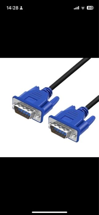 Cablu monitor VGA