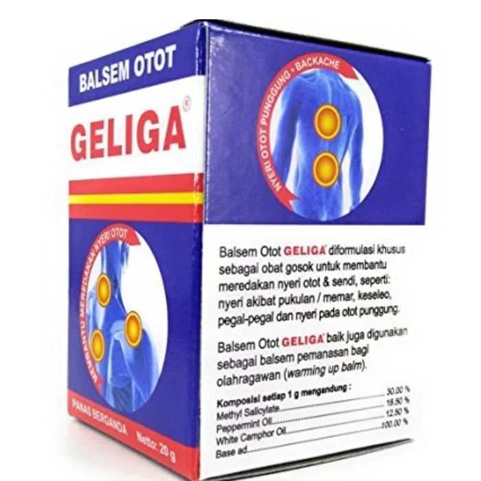 Geliga бальзам от мышечной боли 20 гр