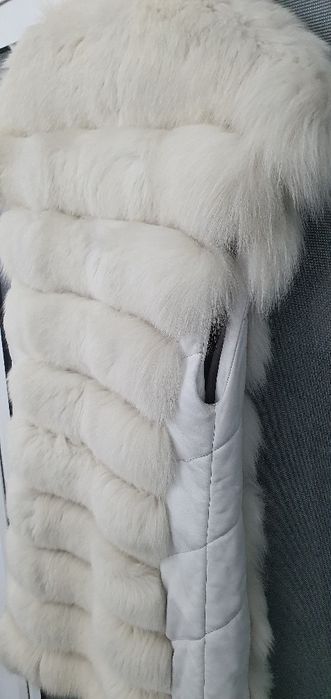 Vestă din blană de Vulpe mărimea M
