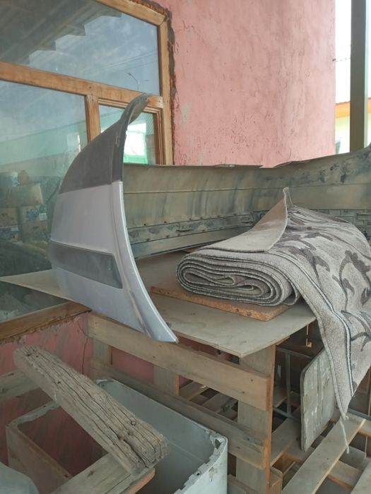 Капот, переднее крыло и бампер