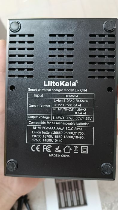 Зарядное устройство LiitoKala Lii-CH4