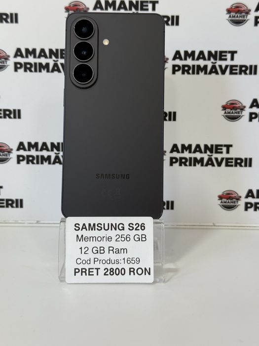 Samsung S26 256 GB 12 GB 17 Cicluri de Incarcare