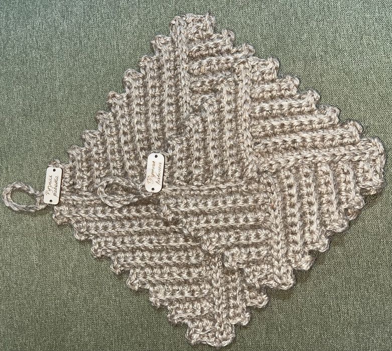 Подставки под горячее из джута