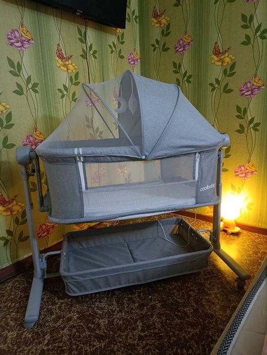 Электронная люлька с пультом управления, несколько режимов