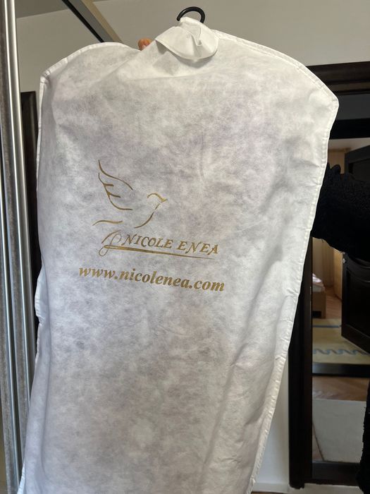 Rochie lavandă de ocazie de designer Nicole Enea M