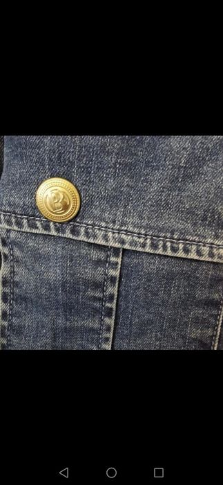 Balmain платье джинсовое