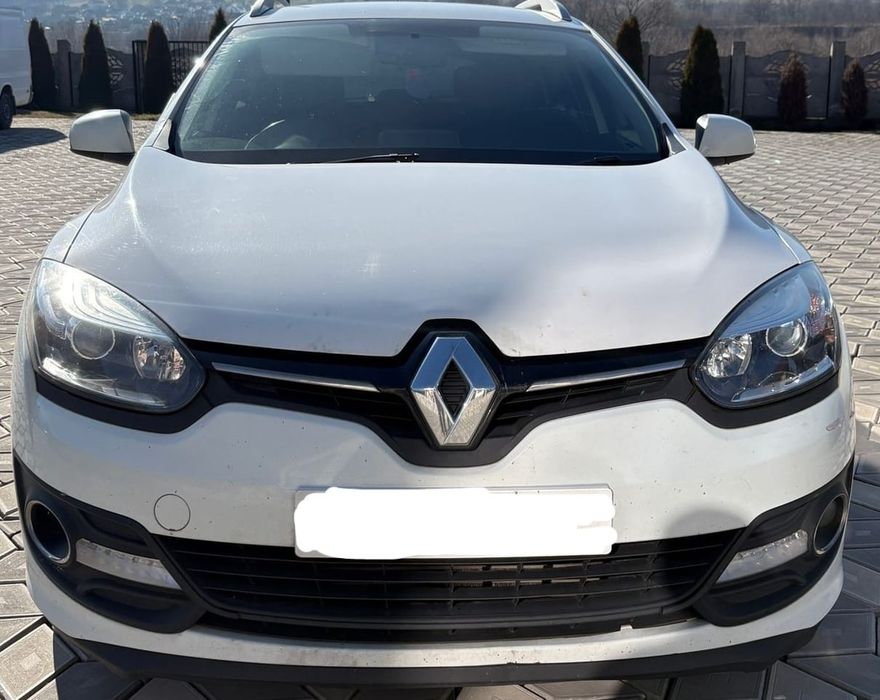 Bara Spoiler Fata Completa Originala Renault Megane 3 Alba An 2014 -2017
