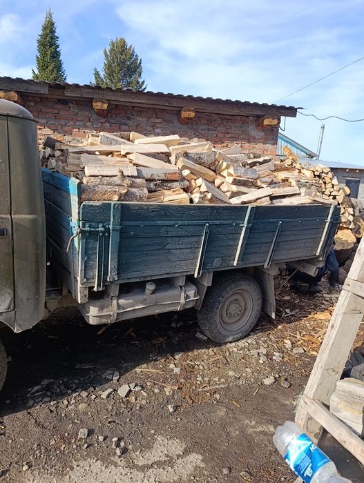 Дрова колотые КамАЗ.