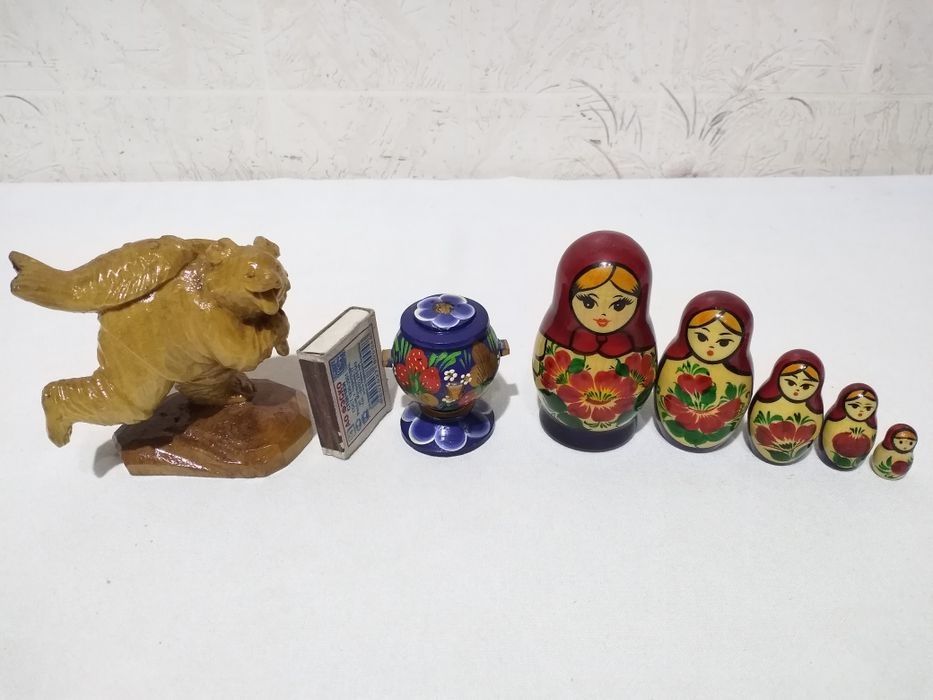 Матрёшка Медведь сувениры