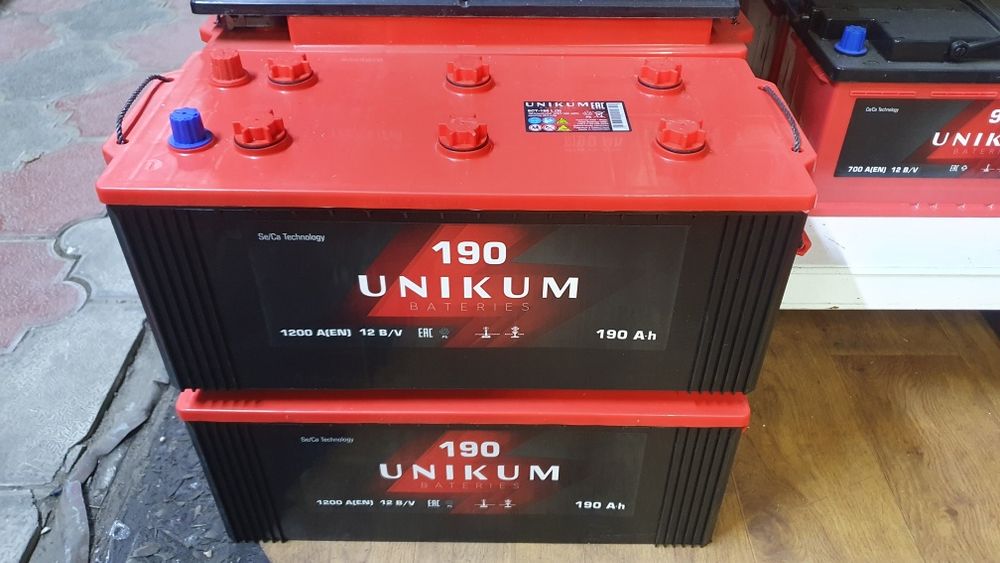 Аккумулятор 190Ah евро, болт
