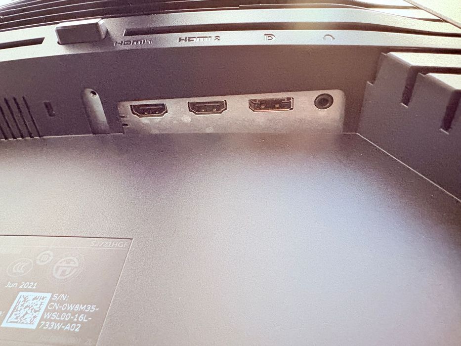 Monitor de gaming Dell S2721HGFA 27 FHD 144Hz 1ms