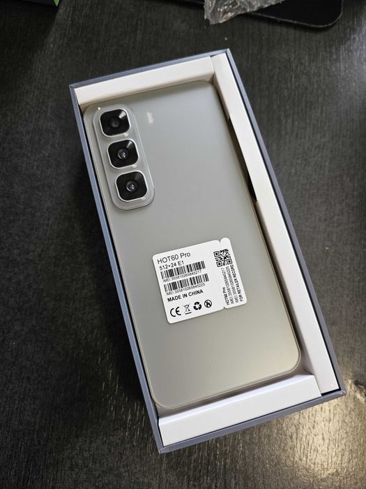 Telefon HOT60 Pro 512 GB, Android, nou, husă și accesorii