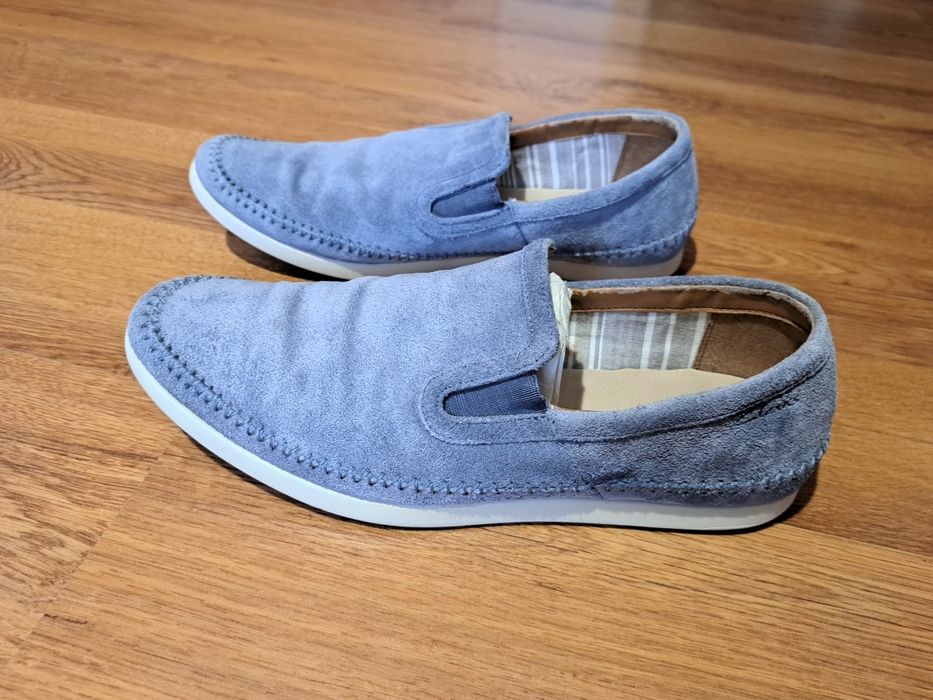 Обувки Clarks естествен велур 43