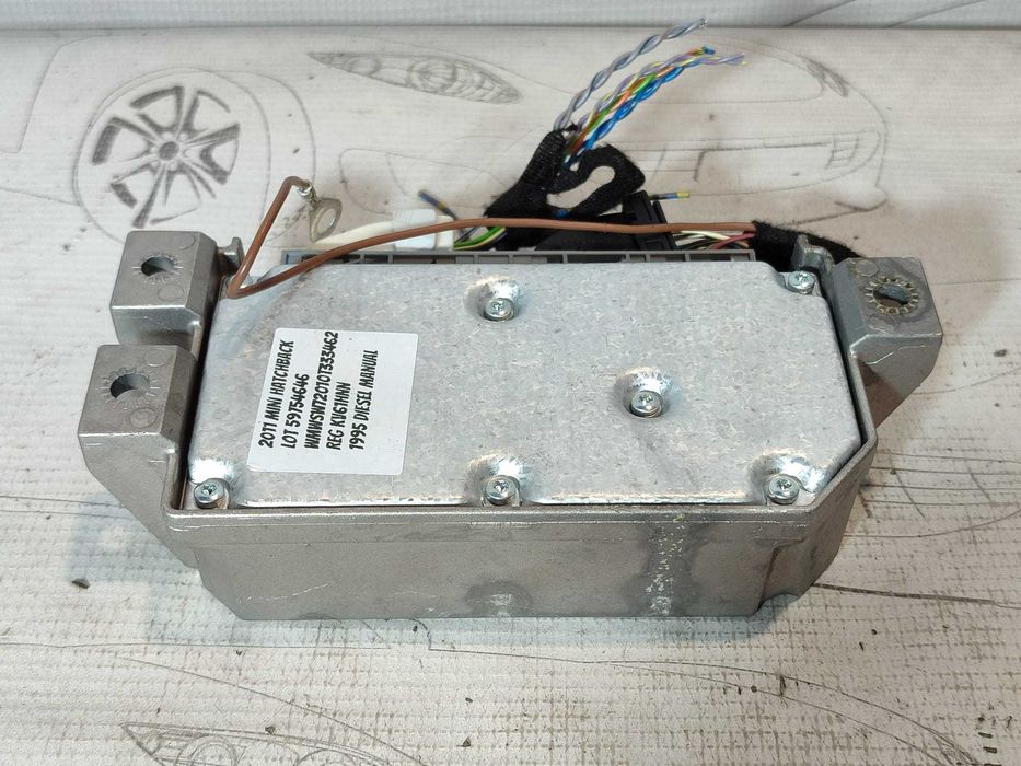 Modul electronic airbag Mini Cooper R56 2.0 Diesel Cod: 65.77 9808714-01 2011 / [2005-2014] (5F3)