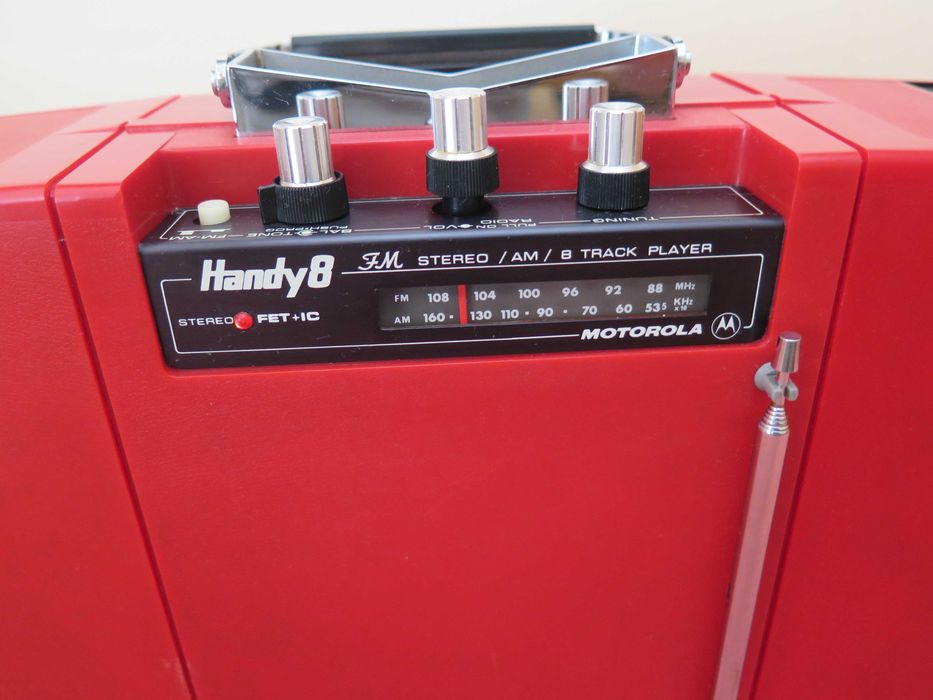 8 Track,Motorola Handy ,  Tape Player,Radio