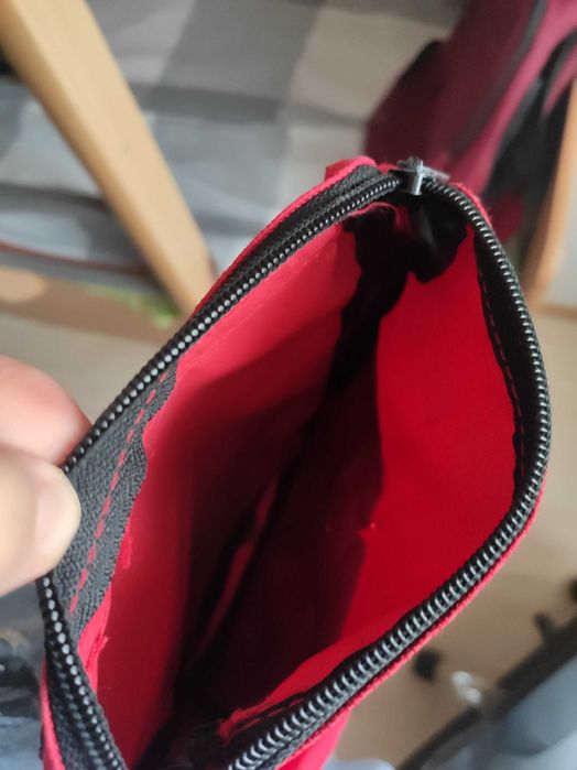Сумка красная маленькая