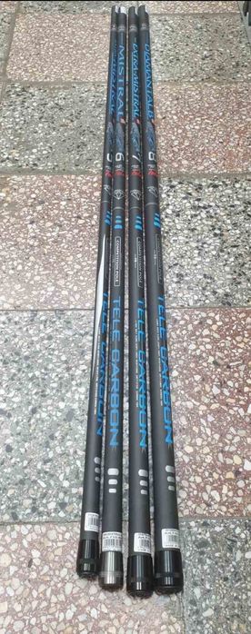 Директен Карбонов Телескоп Diamant Alb Mistral 4м/5м/6м/7м/8м