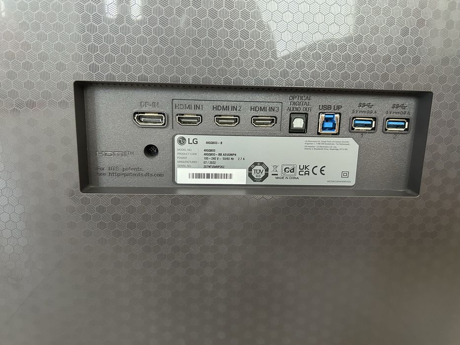 Monitor Oled  LG UltraGear 48GQ900-B 121cm 138Hz