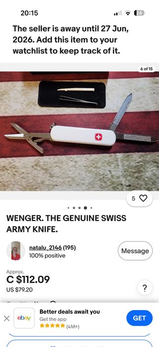 Briceag Wenger , autentic