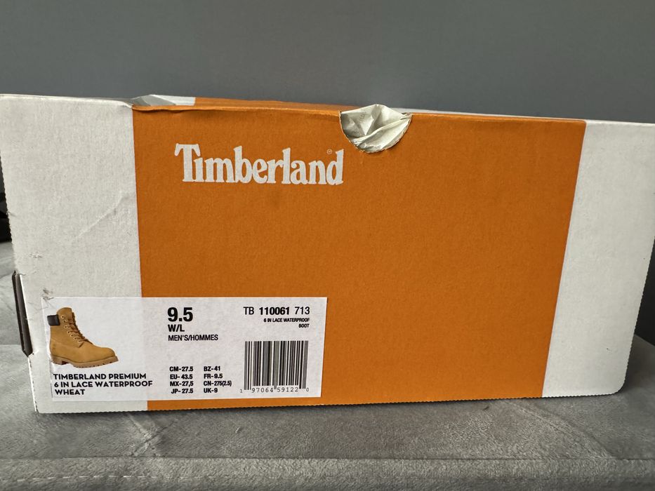 Timberland Premium 6 In Lace Waterproof Wheat