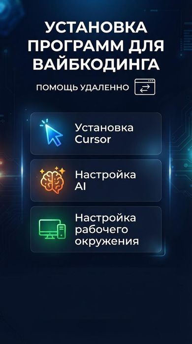 установка программ для вайбкодинга