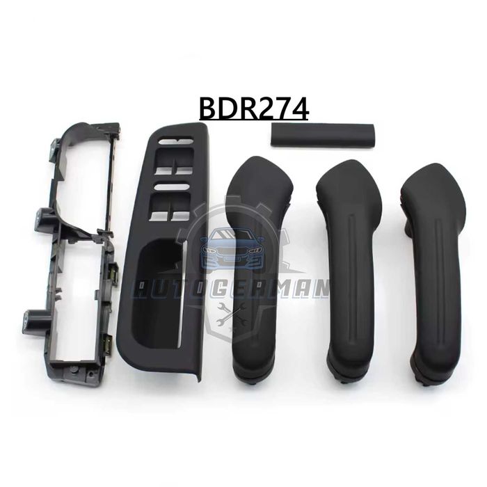 VW Golf 4 пълен комплект дръжки с панел за ел стъкла с основа нови