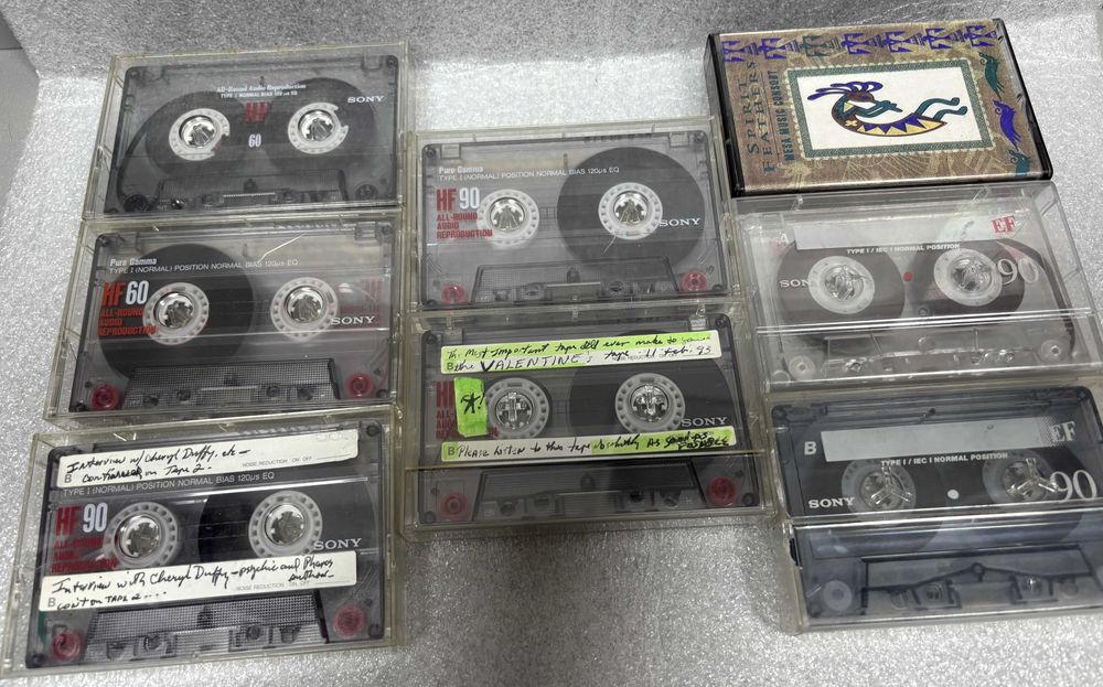 Аудио Касети: SONY 60 мин. и 90 мин. /8 броя за 12 €/