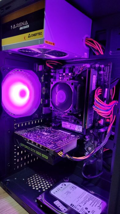 Pc gaming Gtx 1660Super/Ryzen 5 1600AF/16gb ram Gta V Fortnite Cs 2