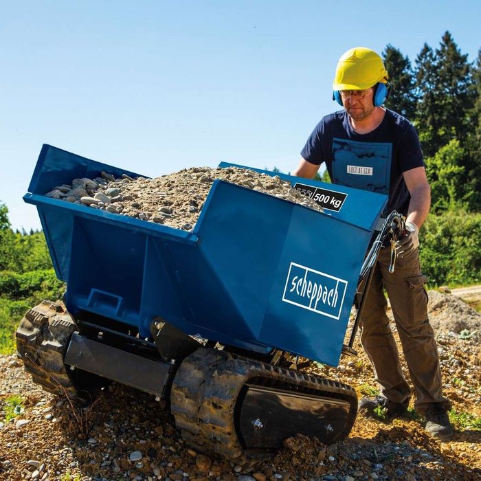 Dumper pa șenile scheppach 500 kg