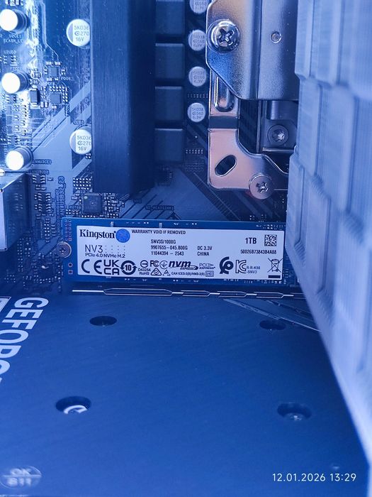 Геймърски Ryzen 5 9600X, RTX 4060 8GB, RAM 16GB DDR5,SSD 1TB - Гаранци